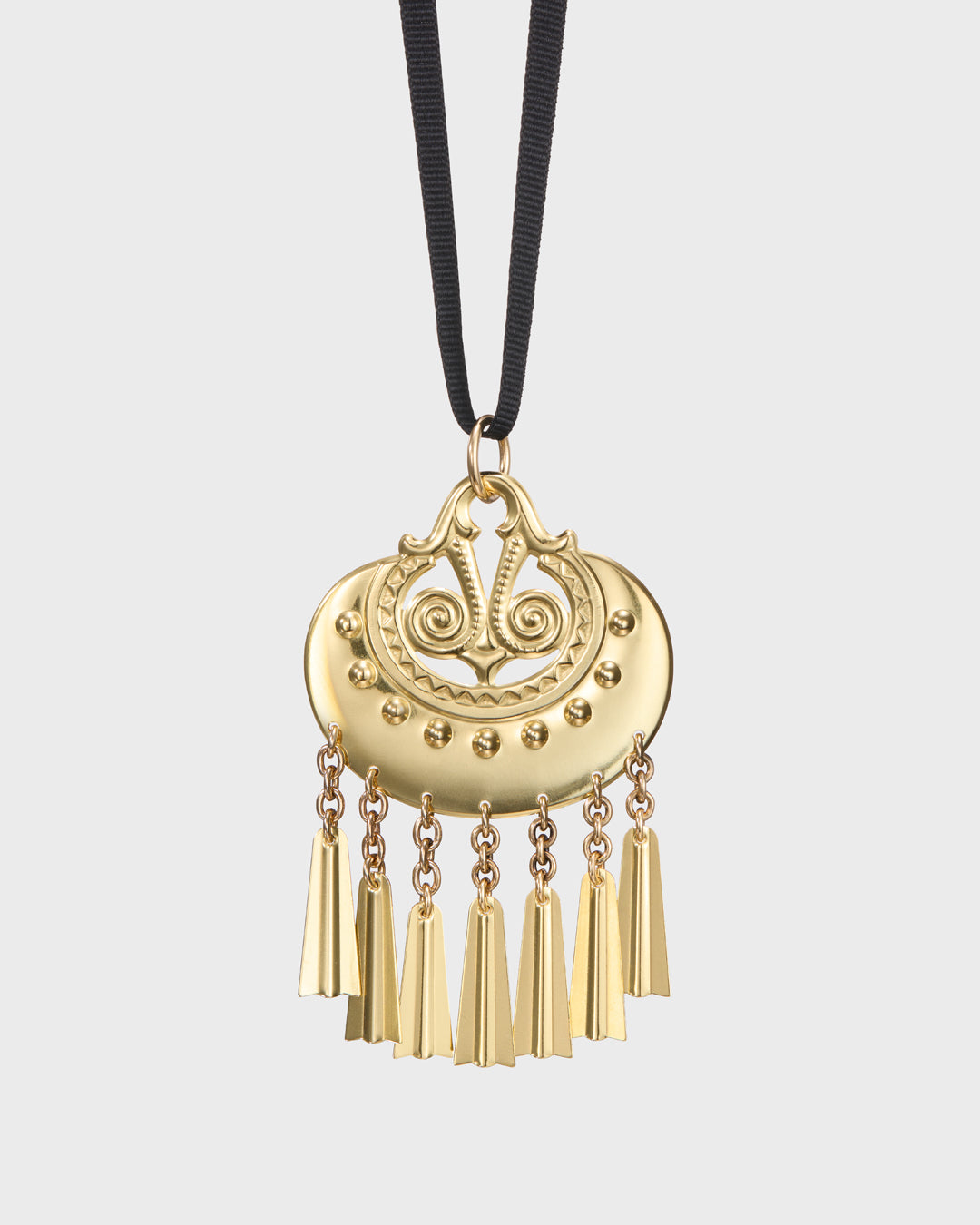Moon Goddess ornament bronze