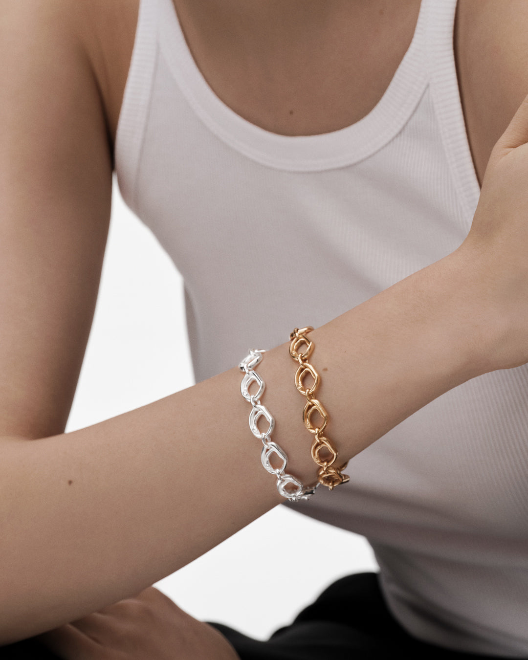 Männyt Silver Chain Bracelet