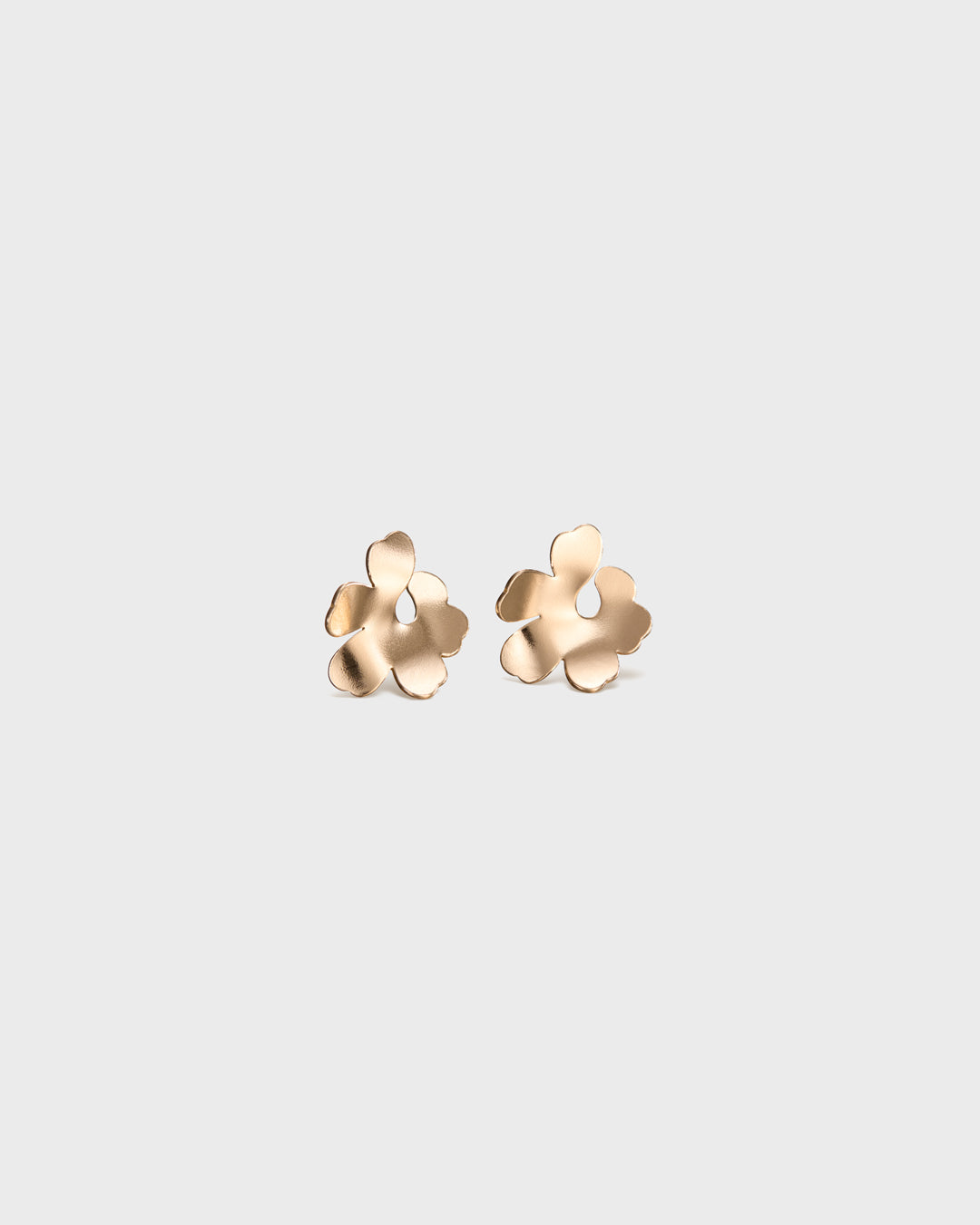Unikko Earrings Miniature Bronze