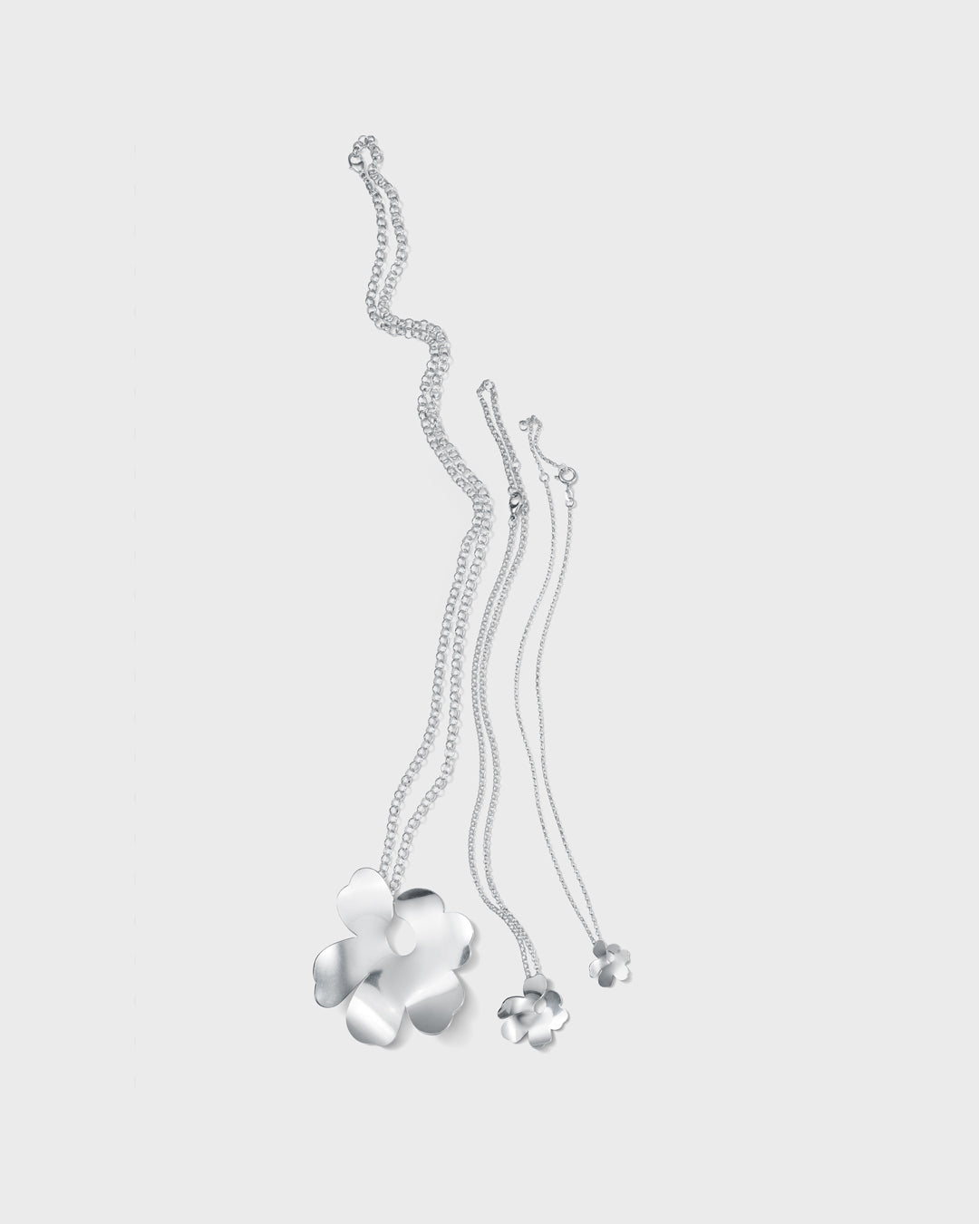 Unikko Silver Pendant Small