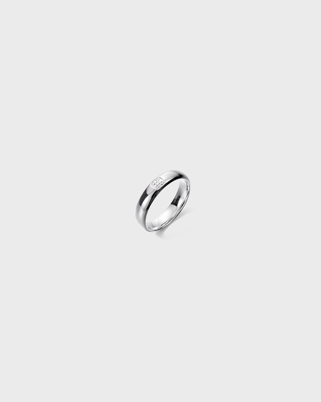 Heraldic Ring white gold