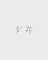 Alluring silver single earring left