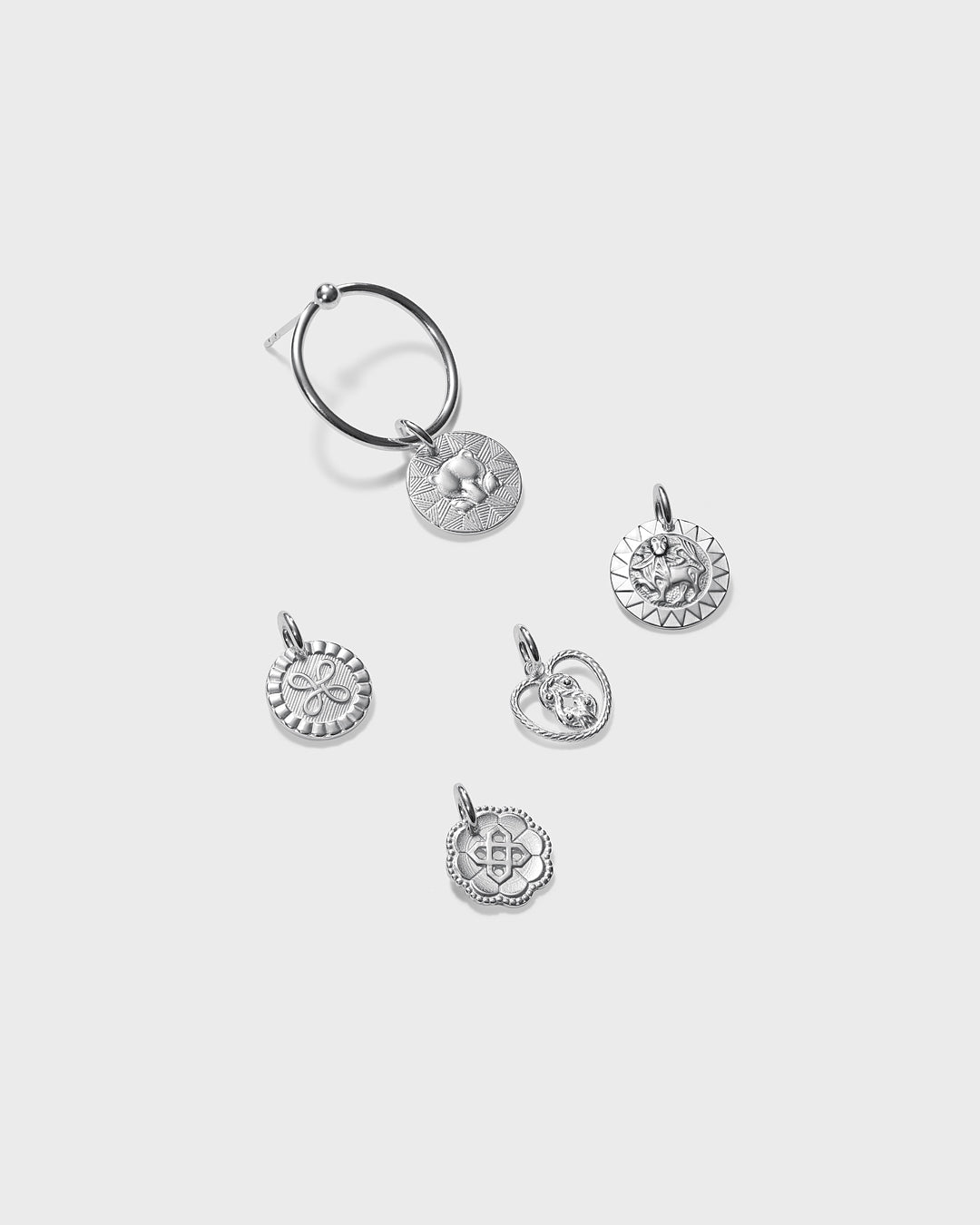 Amulet Mini Charm Sailor's Knot silver