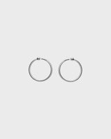 Amulet single earring silver left