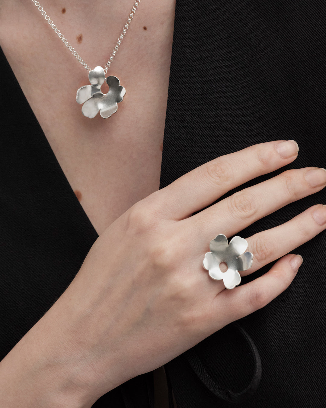 Kalevala x Marimekko | Unikko Ring Silver