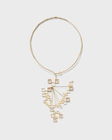 Himmeli necklace large gold