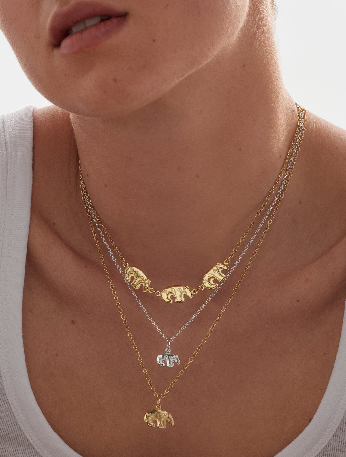 Kalevala Bear necklace bronze