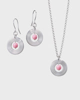 Pink Ribbon 2026 Kosmos Set with Earrings and Pendant