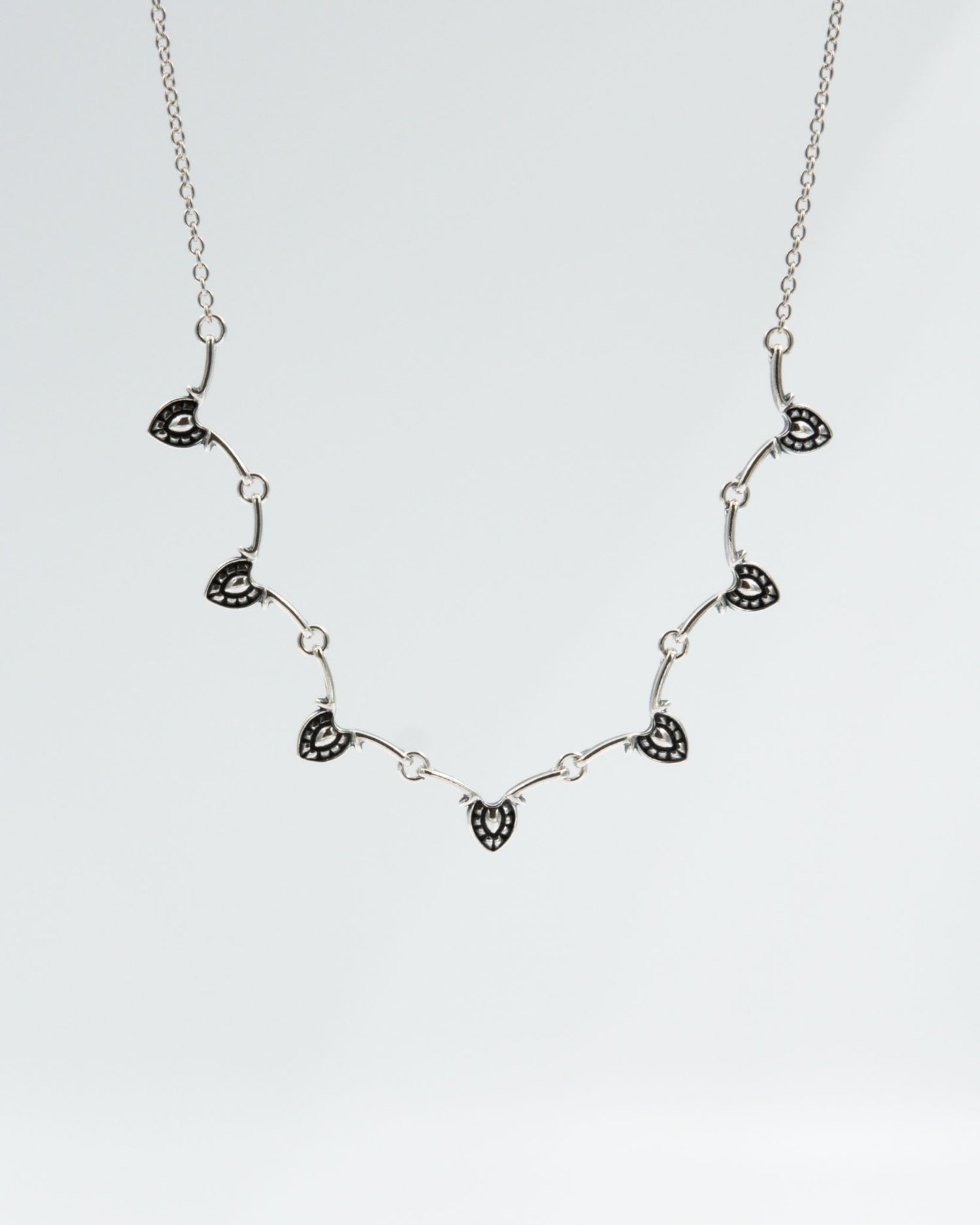 Held Helinä necklace 42/45 cm silver