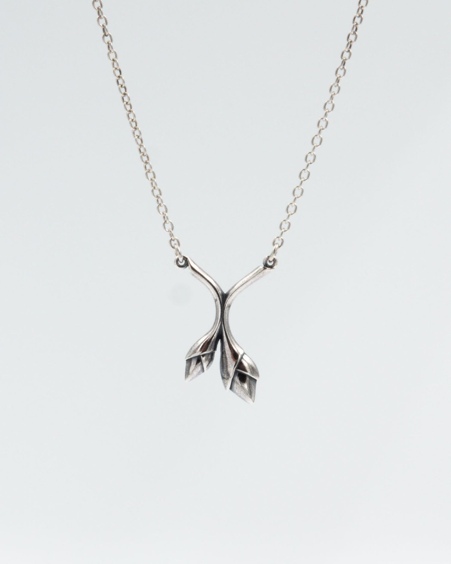 Kept Lumo necklace small 45 cm silver