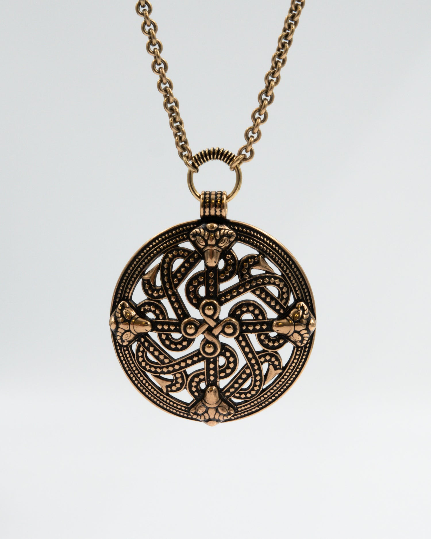 Held Viking pendant 70 cm bronze