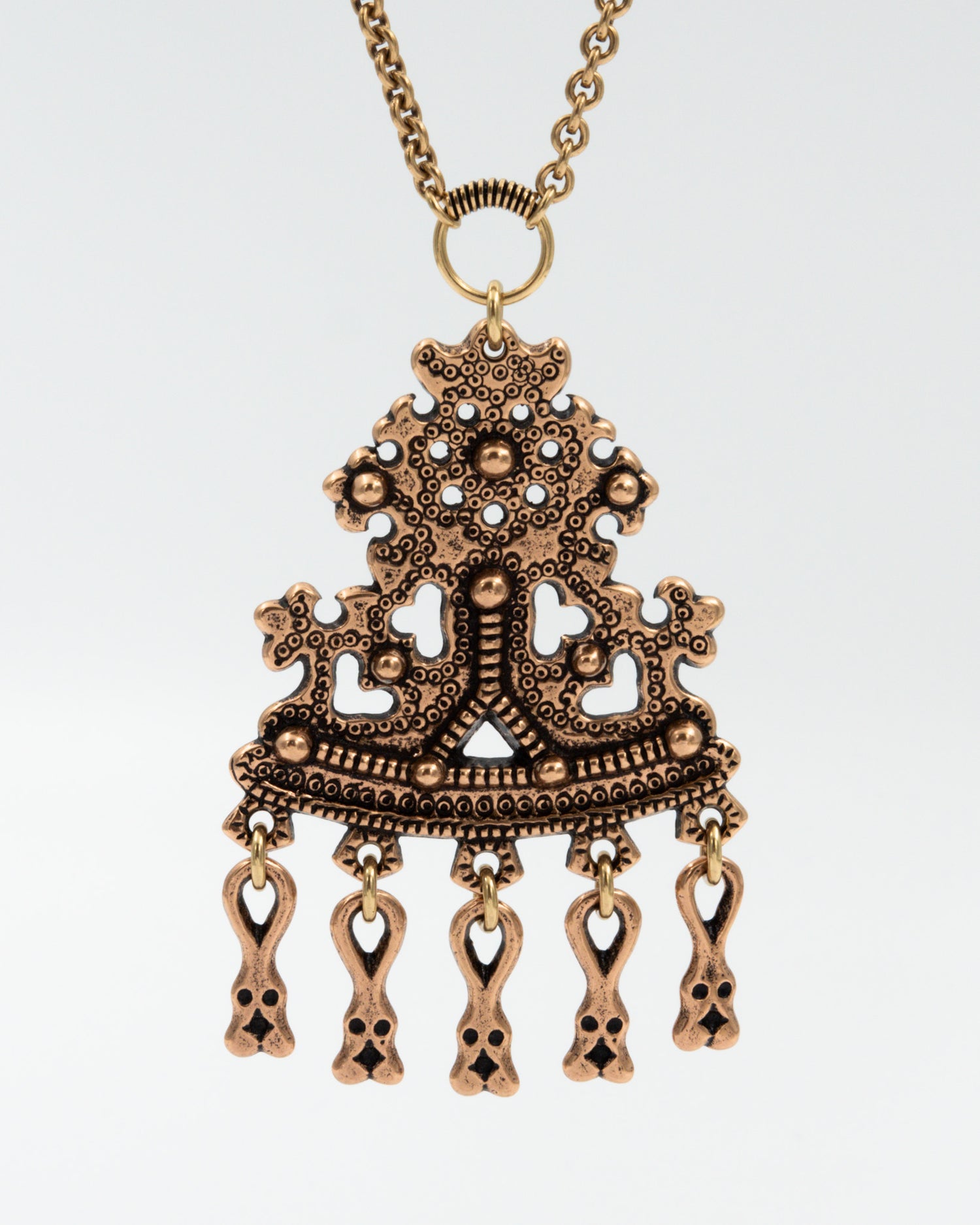 Preloved Karkku pendant 70 cm bronze