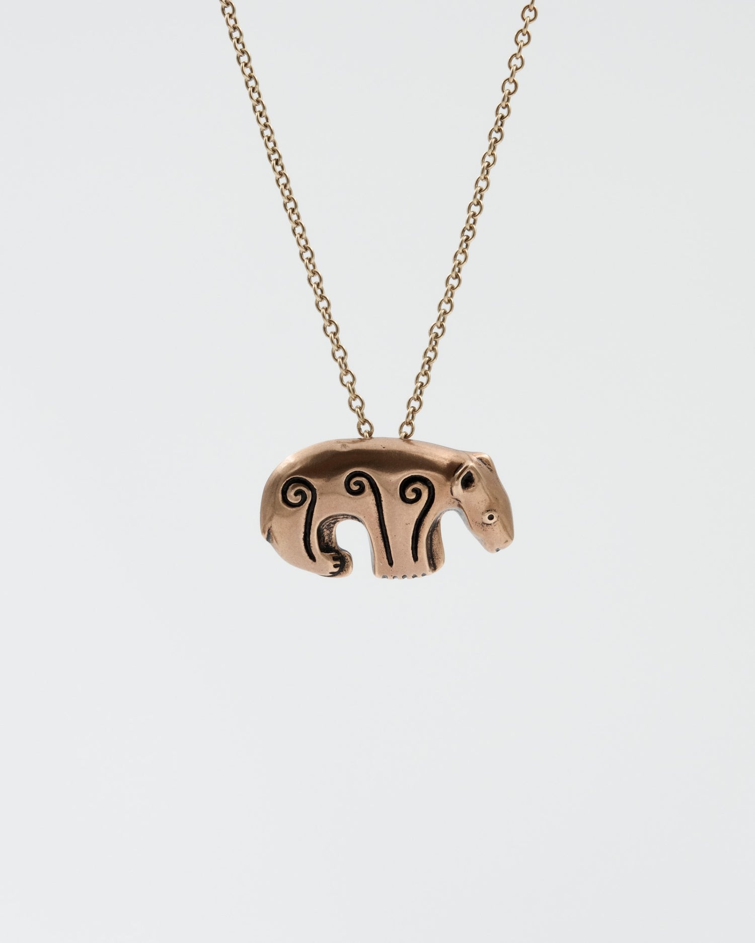 Kept Kalevankarhu buckle pendant 42/45 cm bronze