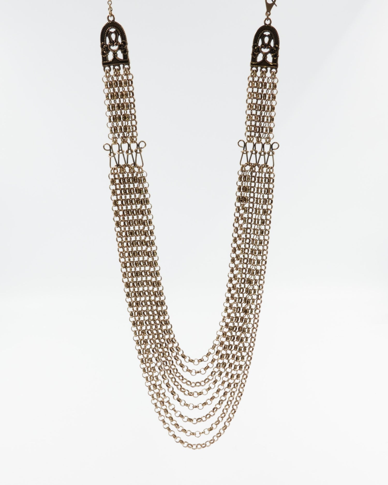 Preloved Paradise necklace 70 cm bronze