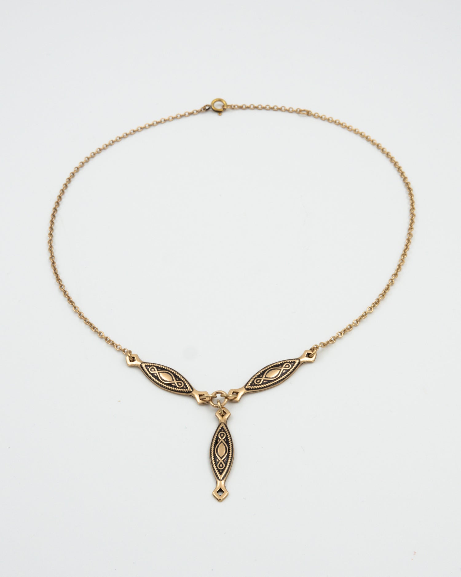 Kept Karelia necklace 42/45 cm bronze