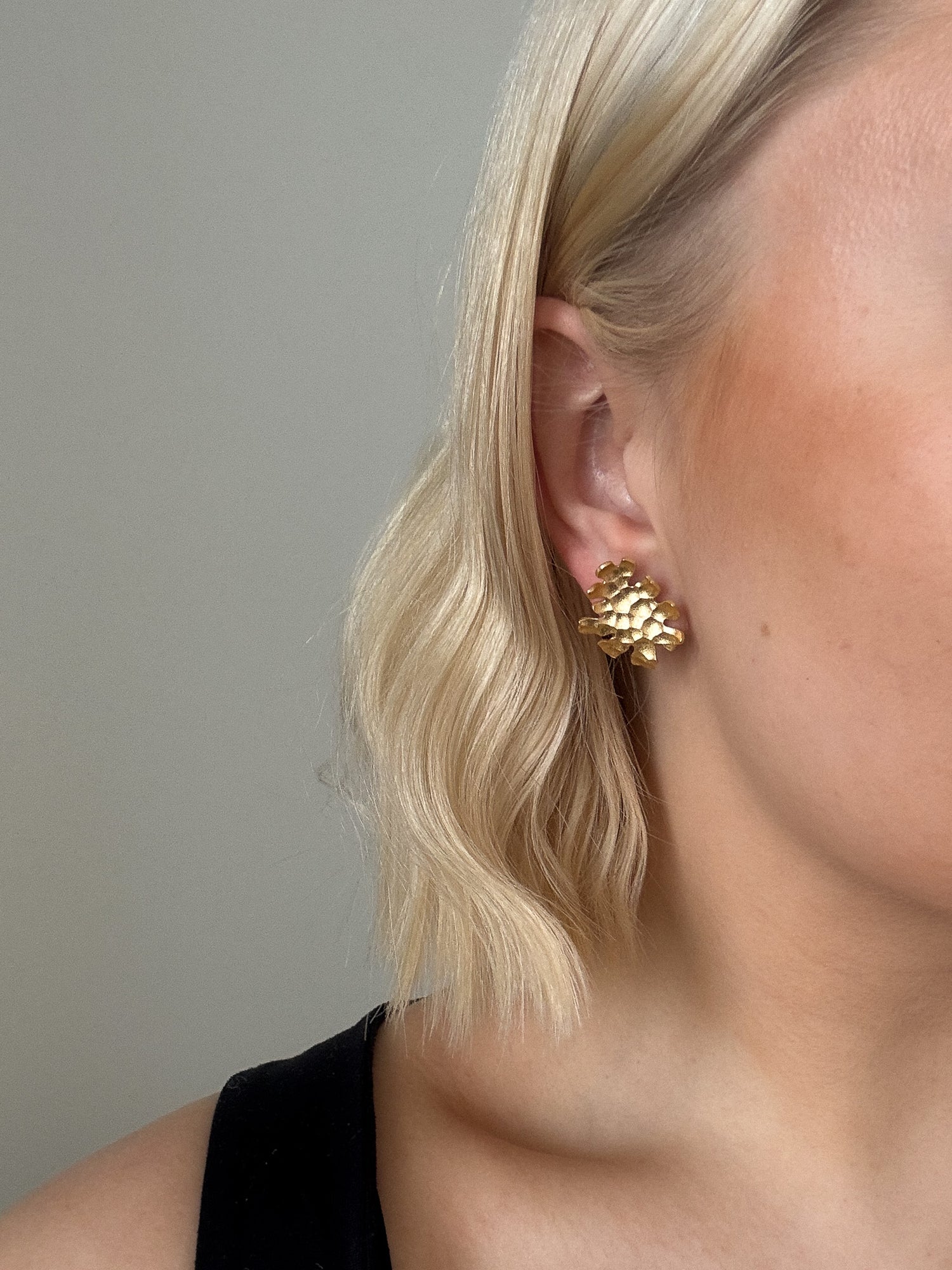 Tundra Earrings Small Bronze