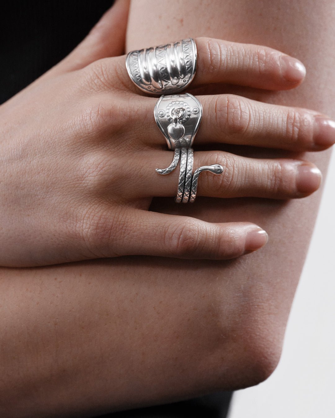 Snake Ring Silver | Kalevala