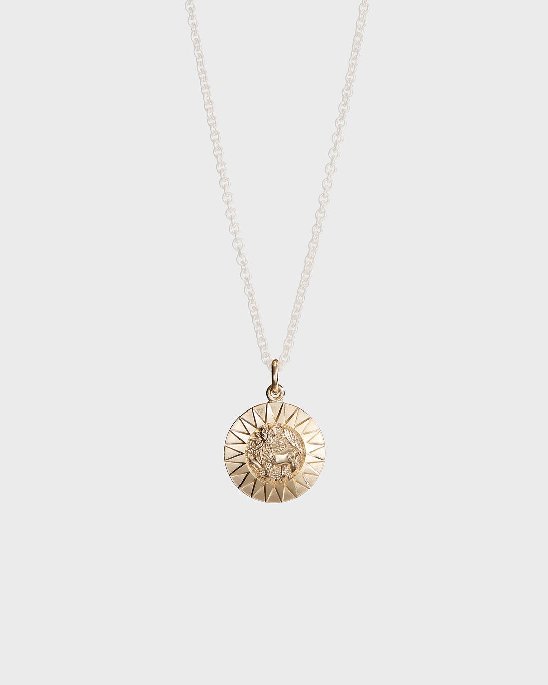 Amulet Charm Sun Lion 14K Gold | Kalevala