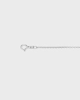 Oval Pea Chain 38 / 45 / 50 cm silver