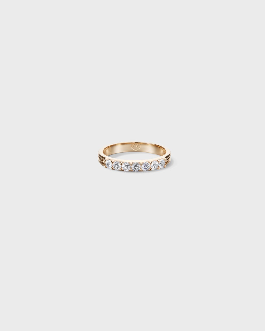 Heritage Diamond Ring 7 x 0.06 ct gold