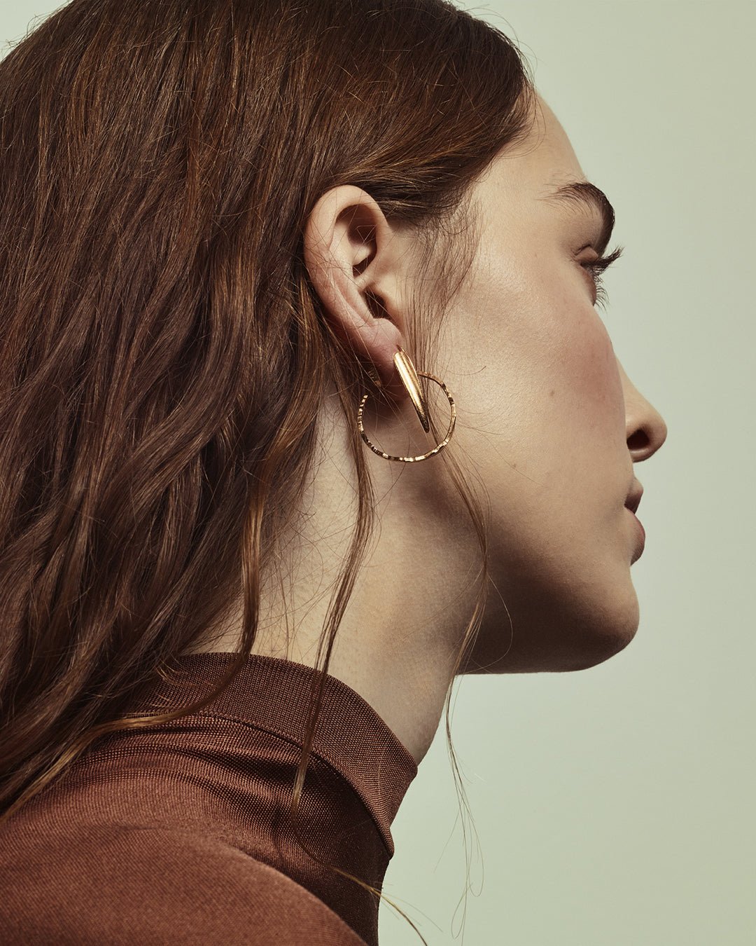 Moonlit Eve Earrings gold