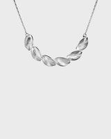 Snow Flower Necklace silver 45 cm