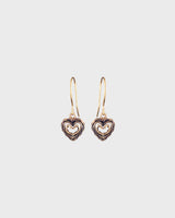 Heart of the House Earrings bronze