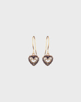 The heart of the house single earring bronze