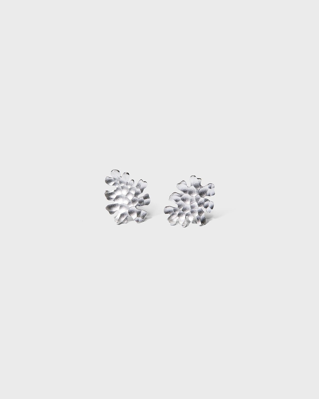 Tundra Earrings Small Silver