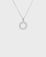 Circle of Light Pendant Small silver