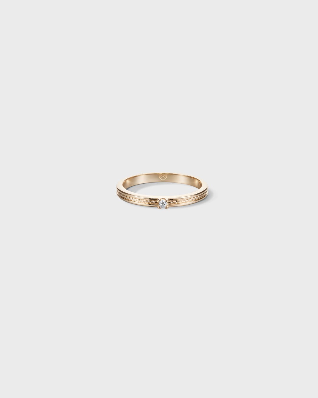 Heritage Diamond Ring 0.02 ct gold