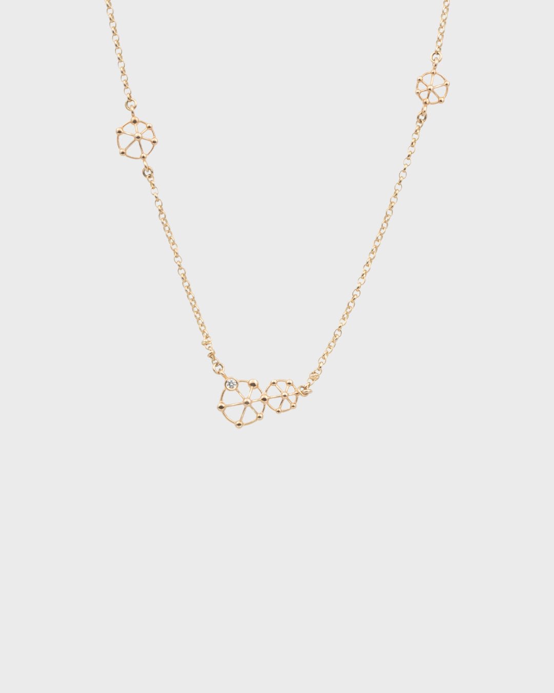 Poks Necklace Gold 0,03